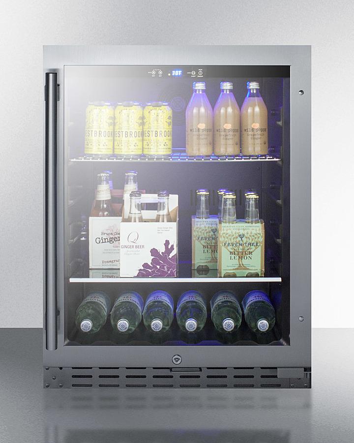 24" Wide Built-in Beverage Cooler, ADA Compliant