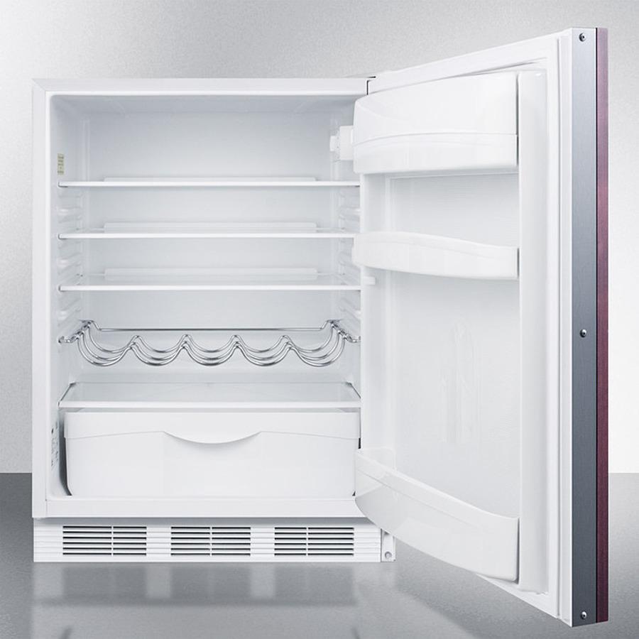 24" Wide Built-in All-refrigerator, ADA Compliant (panel Not Included)