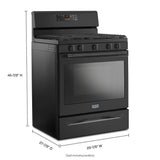 30-inch Wide Gas Range With 5th Oval Burner - 5.0 Cu. Ft.