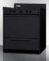 30" Wide Gas Range, Open Burners