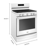 5.8 cu. ft. Freestanding Gas Range with Frozen Bake™ Technology