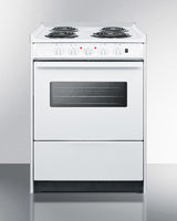 24" Wide Electric Coil Top Range