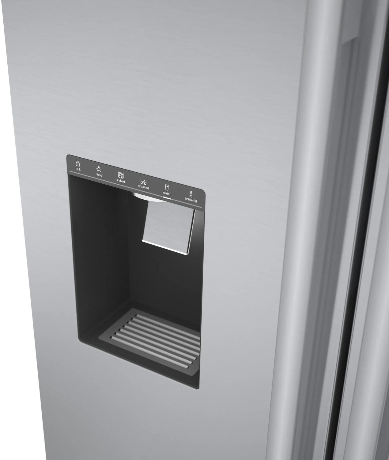 500 Series French Door Bottom Mount Refrigerator 36" Stainless steel (with anti-fingerprint)