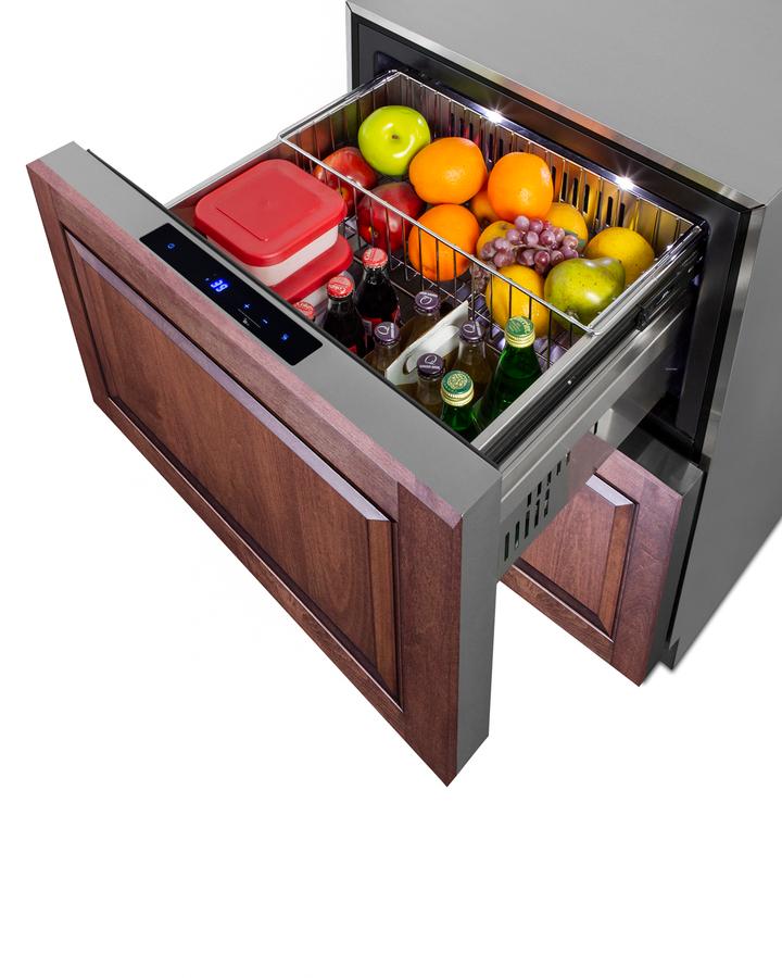 24" Wide 2-drawer All-refrigerator, ADA Compliant