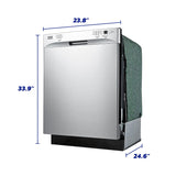 Element 24 Front Control Built-In Dishwasher - Stainless Steel (ENB6632PEBS)