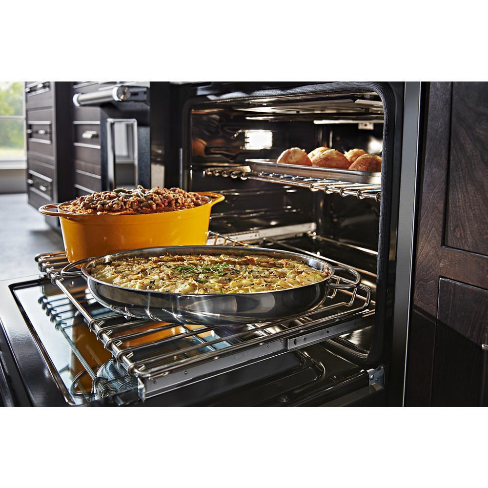 KitchenAid® 48'' Smart Commercial-Style Dual Fuel Range with Griddle