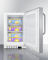 20" Wide Built-in Commercial All-freezer, ADA Compliant