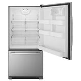 33-inch Wide Bottom-Freezer Refrigerator with EasyFreezer™ Pull-Out Drawer - 22 cu. ft. Capacity