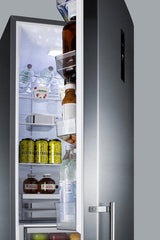 24" Wide Bottom Freezer Refrigerator With Icemaker