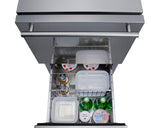 18" Wide Outdoor 2-drawer All-refrigerator, ADA Compliant