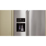 19.9 cu ft. Counter-Depth Side-by-Side Refrigerator with Exterior Ice and Water and PrintShield™ finish