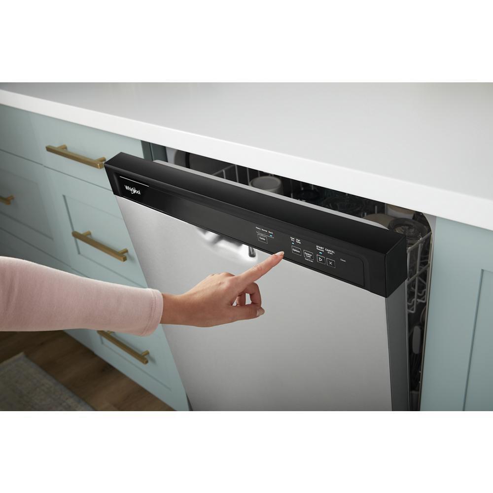 Quiet Dishwasher with Heated Dry and Factory-Installed Power Cord