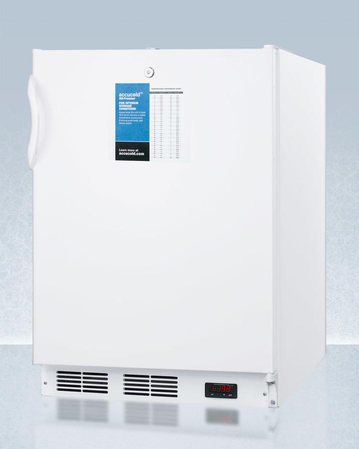 24" Wide All-freezer, ADA Compliant