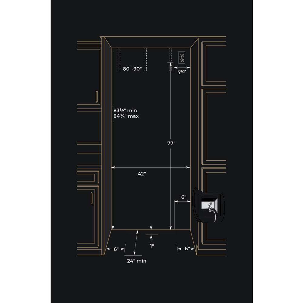 Panel-Ready 42" Built-In Side-By-Side Refrigerator