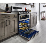 30-Inch 5 Burner Dual Fuel Double Oven Convection Range