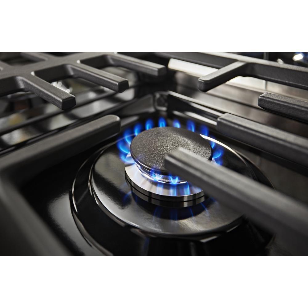 KitchenAid® 48'' Smart Commercial-Style Gas Range with Griddle