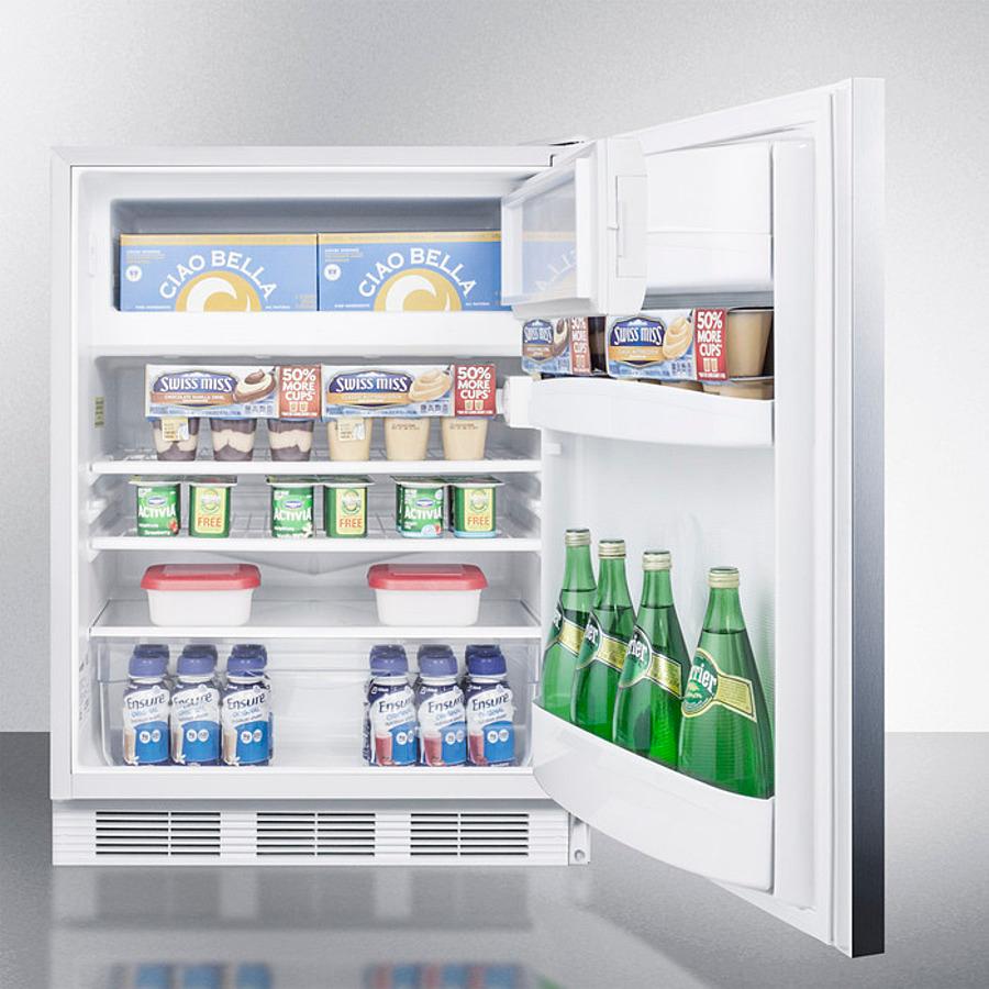 24" Wide Refrigerator-freezer, ADA Compliant