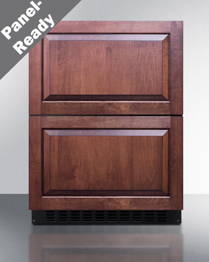 24" Wide 2-drawer All-refrigerator, ADA Compliant (panels Not Included)