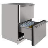 Odr124 24" Refrigerator Drawers With Stainless Solid Finish (115 V/60 Hz)