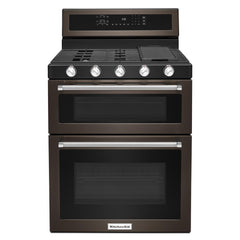 30-Inch 5 Burner Gas Double Oven Convection Range