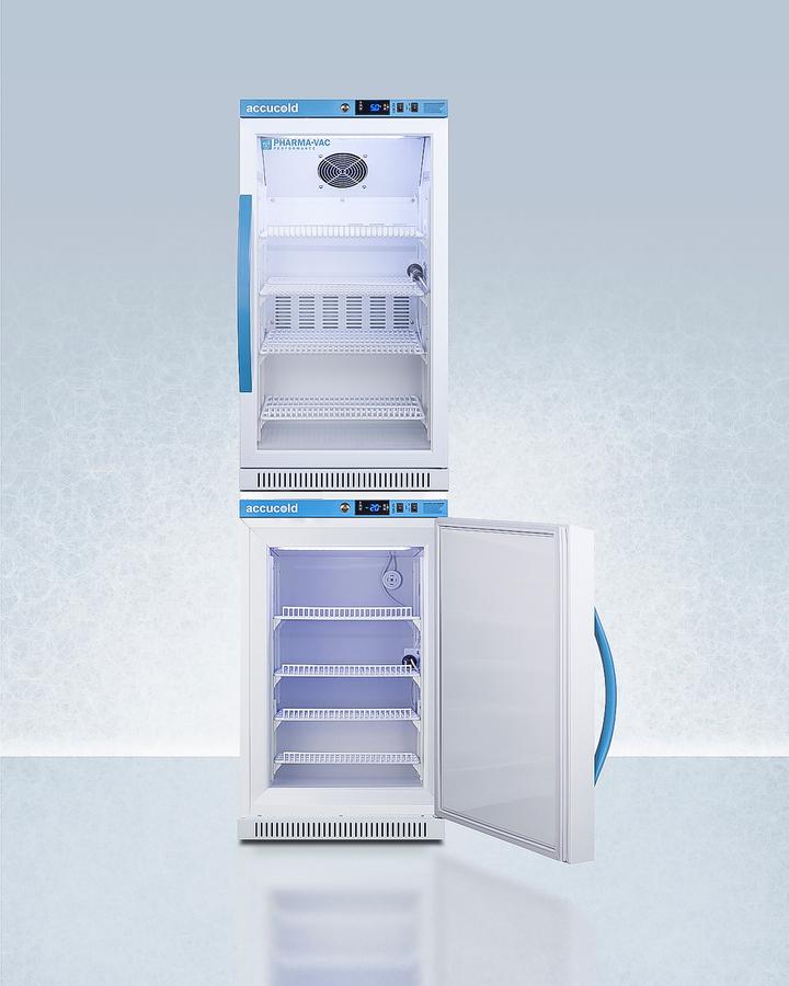 20" Wide Performance Series All-refrigerator/all-freezer Combination