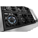 KitchenAid® 48'' 6-Burner Commercial-Style Gas Rangetop with Griddle