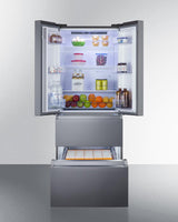 27.5" Wide French Door Refrigerator-freezer