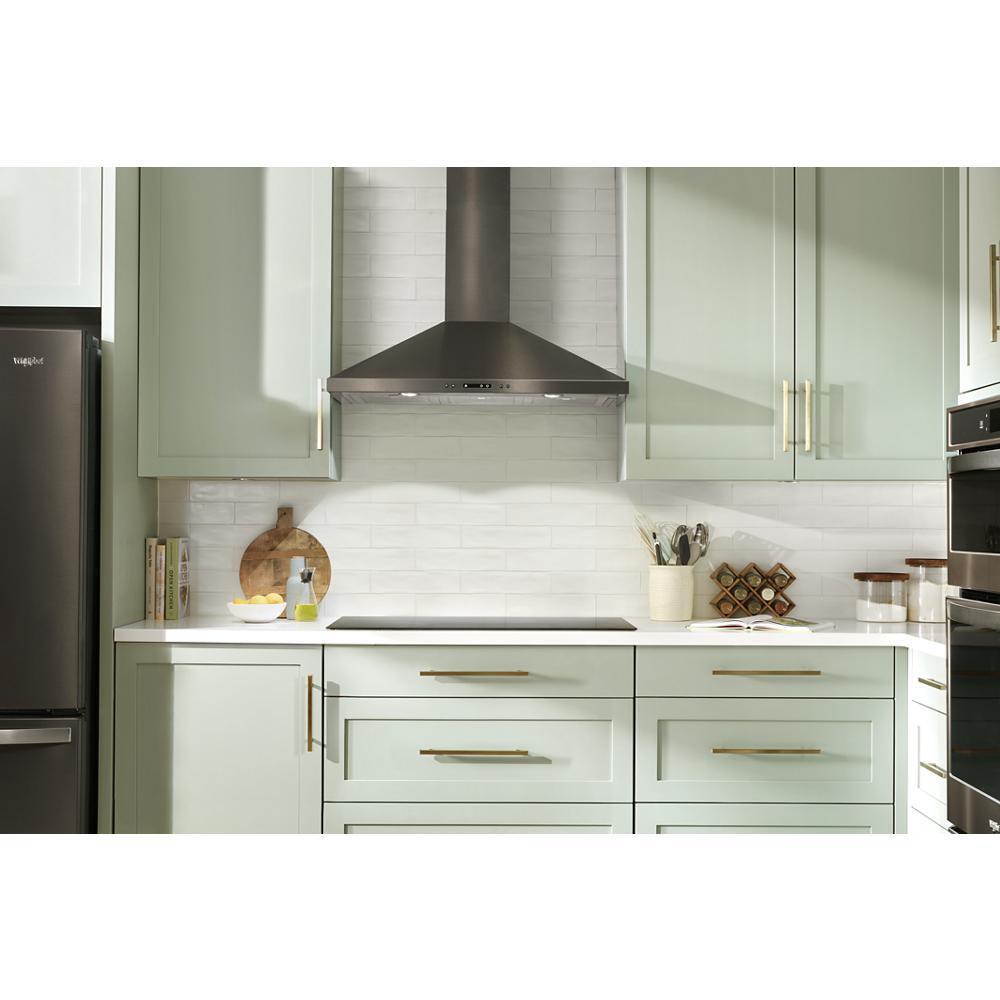 36" Chimney Wall Mount Range Hood with Dishwasher-Safe Grease Filters