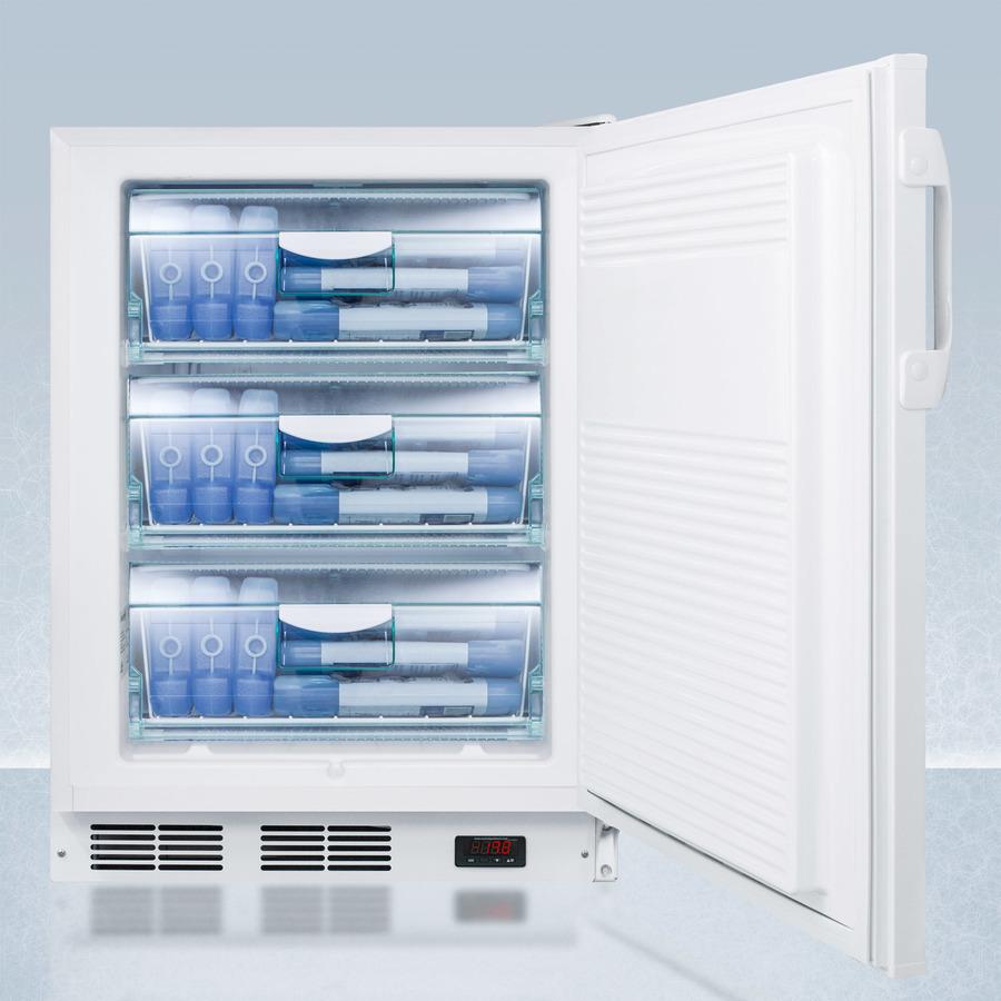 24" Wide All-freezer, ADA Compliant