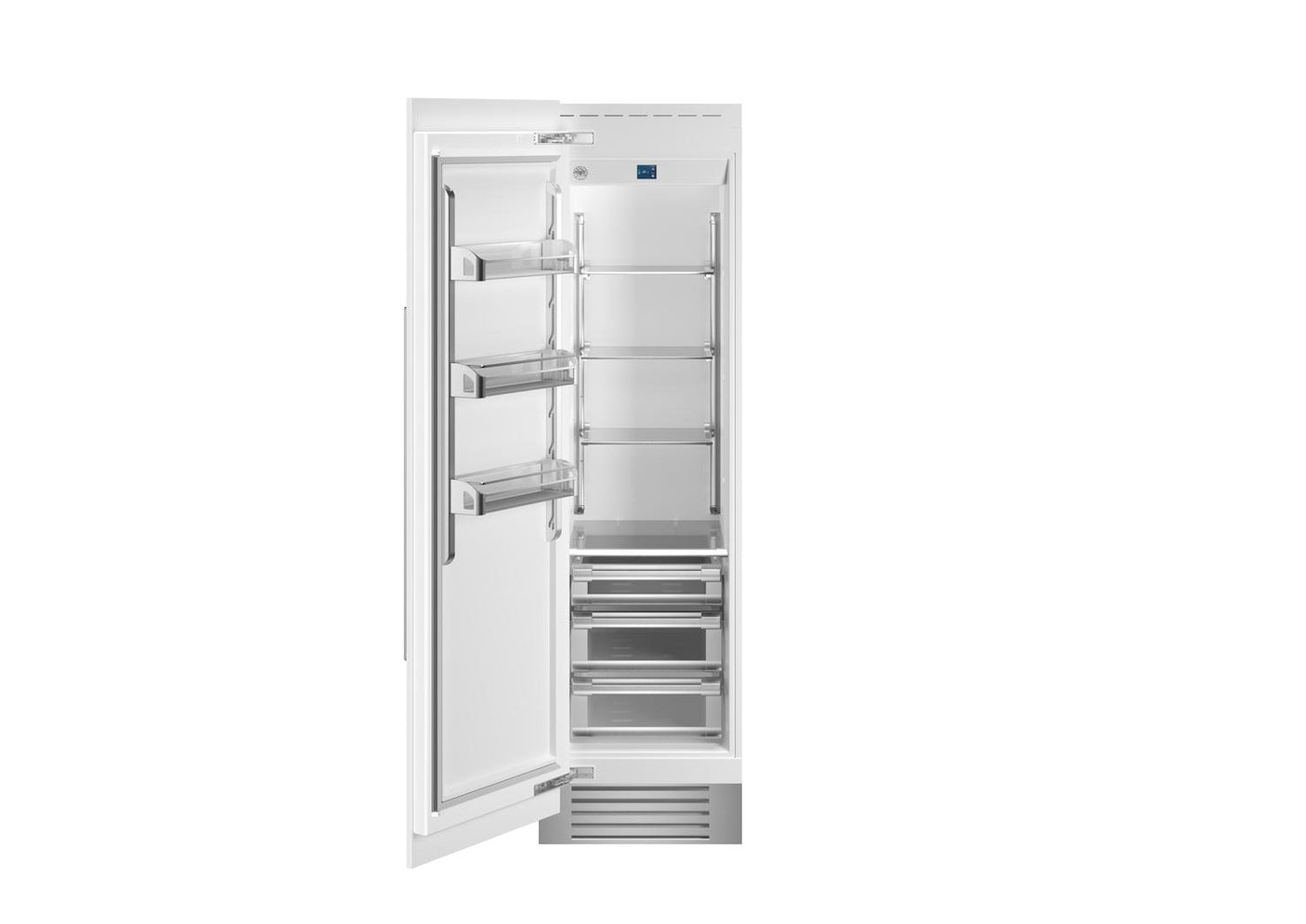 24" Built-in Refrigerator column - Panel Ready - Left hinge