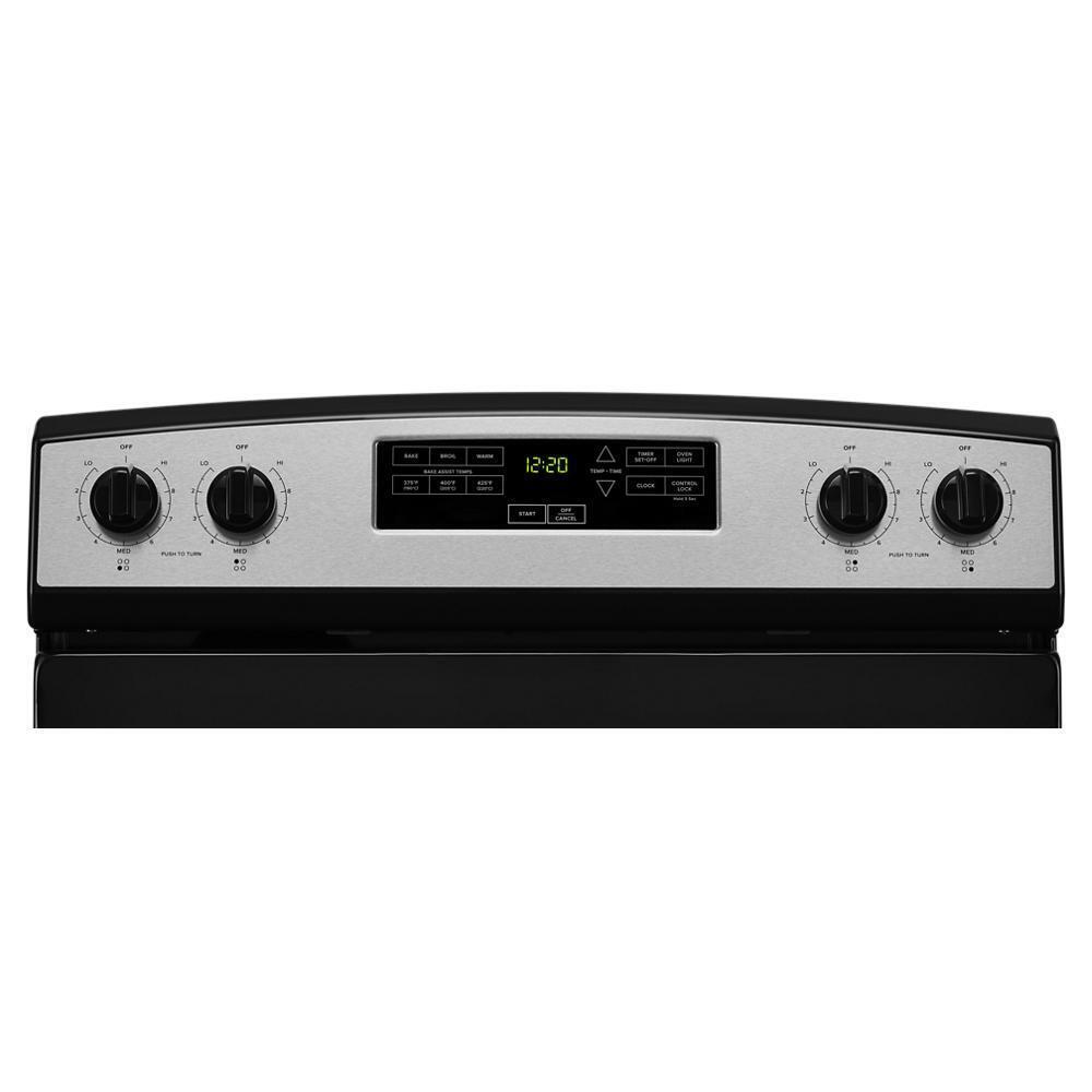 30-inch Amana® Electric Range with Bake Assist Temps