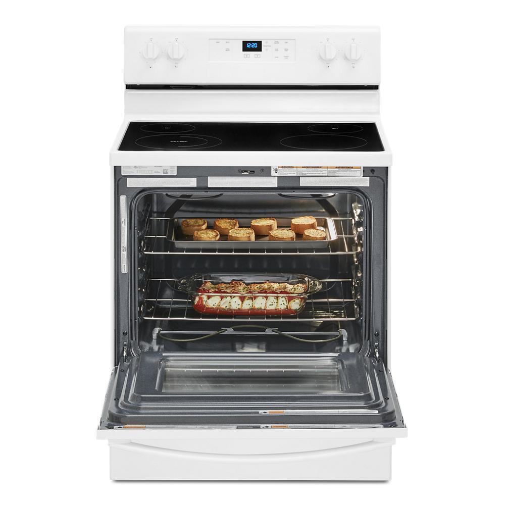 5.3 cu. ft. Electric Range with Keep Warm Setting.