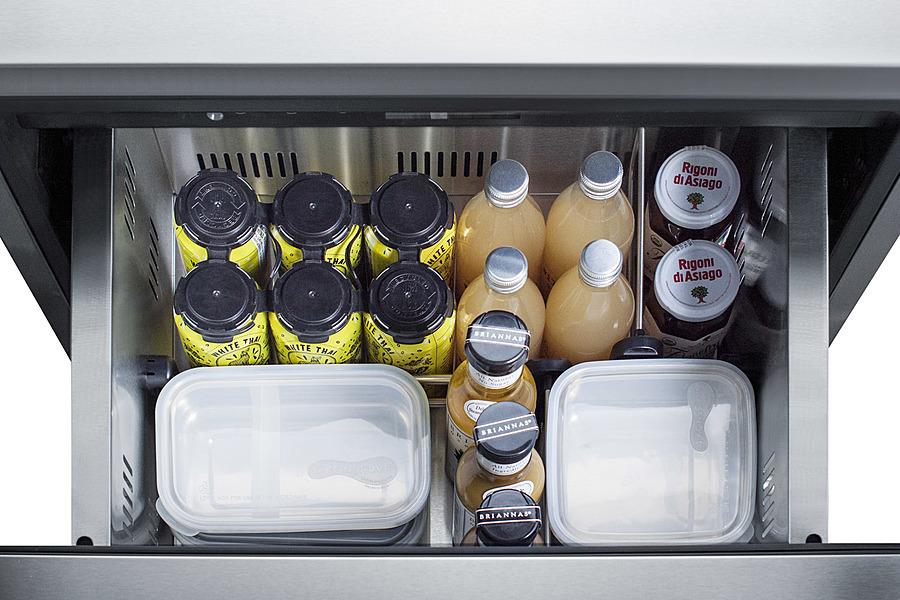 24" Wide 2-drawer All-refrigerator, ADA Compliant