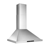 Broan® Elite 36-Inch Pyramidal Chimney Range Hood, 640 Max Blower CFM, Stainless Steel