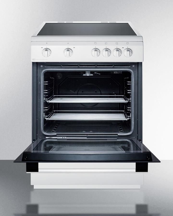 24" Wide Smooth Top Electric Range