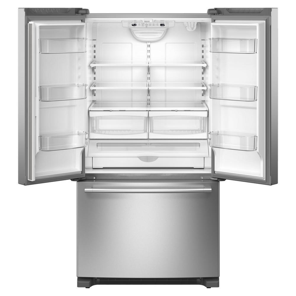 Maytag® 36 Inch Wide French Door Bottom Mount Refrigerator with Max Cool Setting - 25 Cu. Ft.