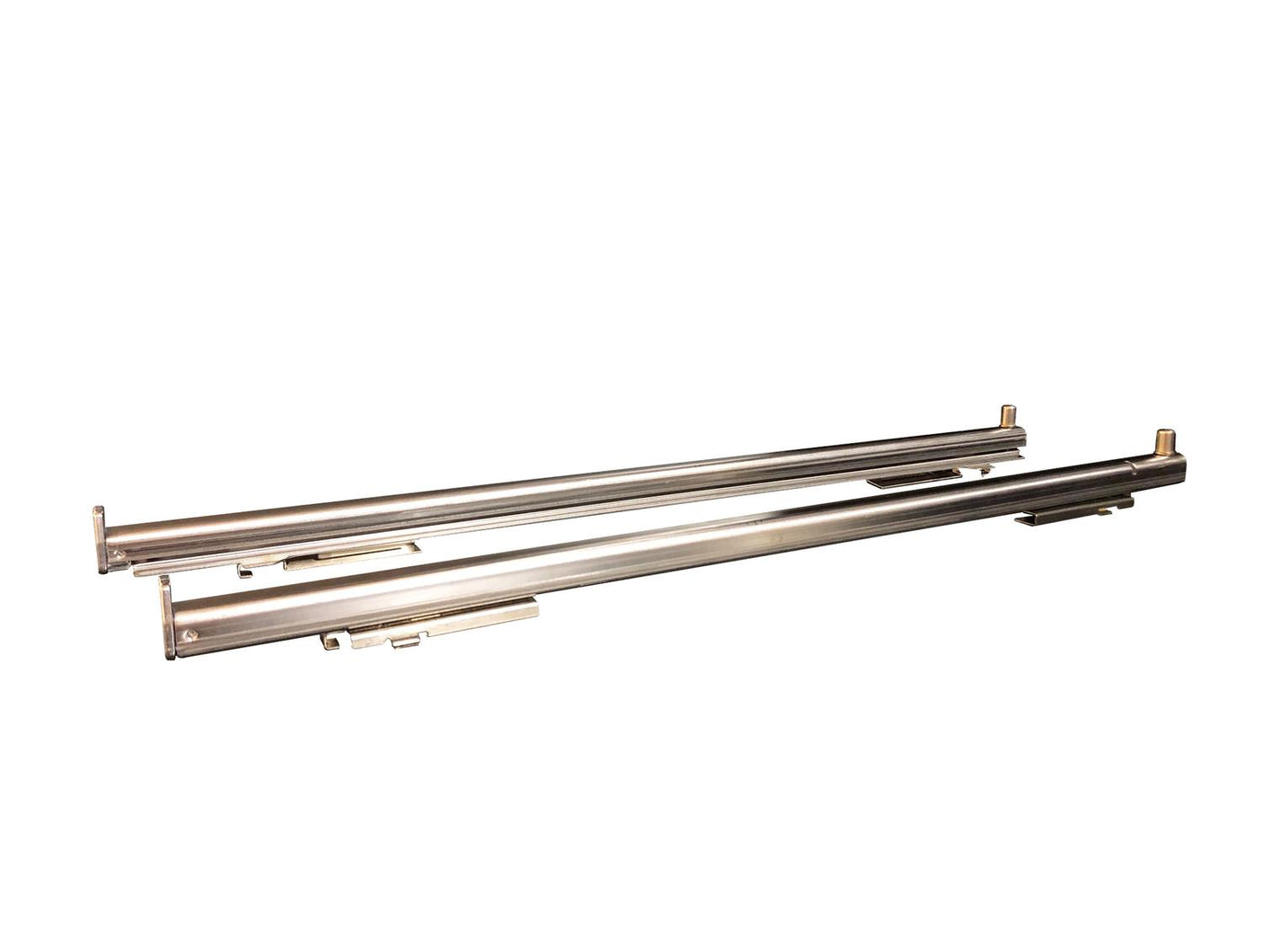 Telescopic Glides Set for 24" Ranges and 30" Built-in Ovens Stainless Steel