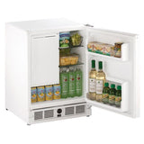 21" Refrigerator/ice Maker With White Solid Finish (115 V/60 Hz Volts /60 Hz Hz)