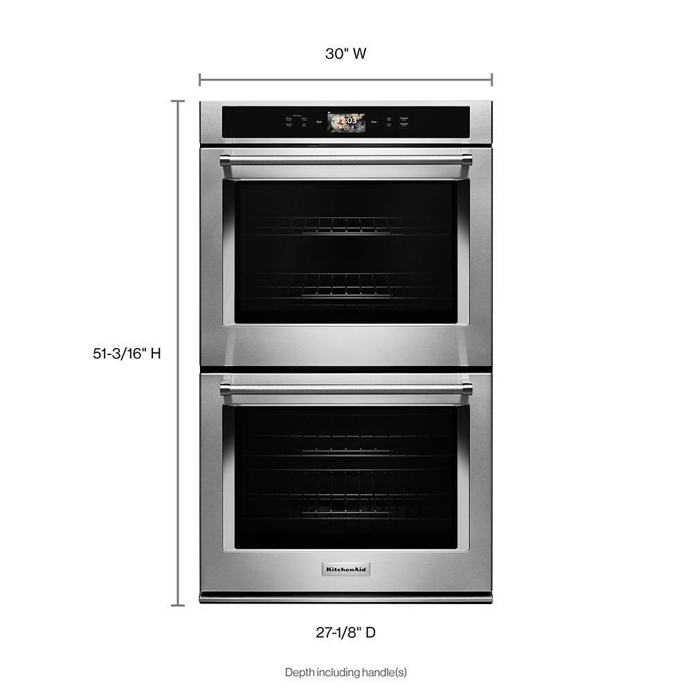 Smart Oven+ 30" Double Oven with Powered Attachments