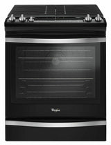 5.8 Cu. Ft. Slide-In Gas Range with EZ-2-Lift™ Hinged Grates - Black Ice