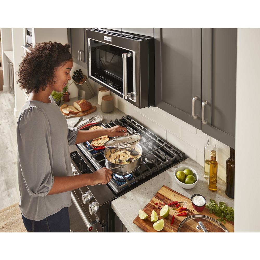 30-Inch 5-Burner Gas Slide-In Convection Range