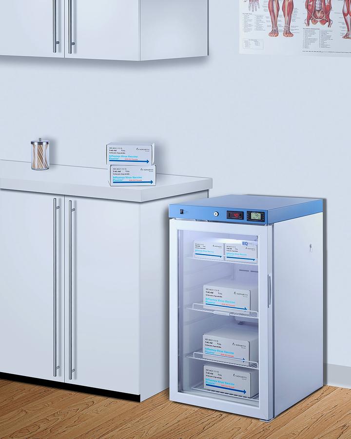 19" Wide Medical Refrigerator