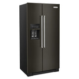 22.6 cu ft. Counter-Depth Side-by-Side Refrigerator with Exterior Ice and Water and PrintShield™ finish