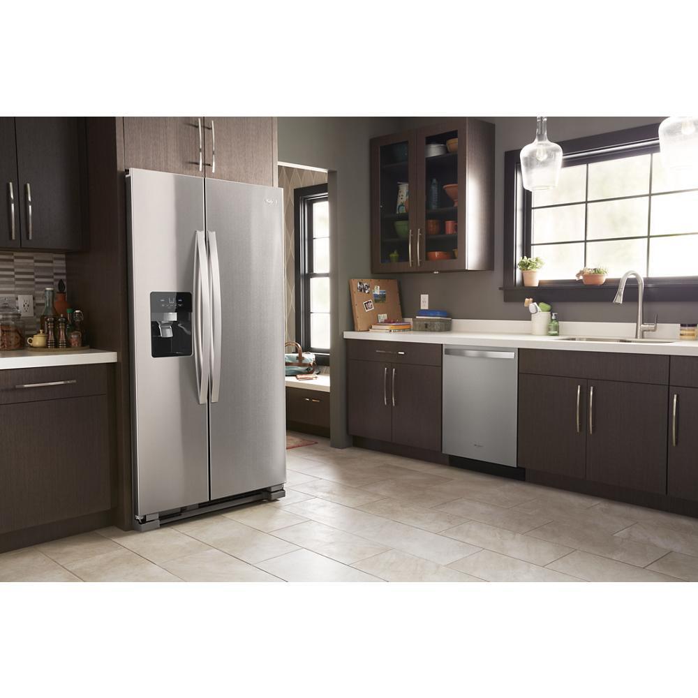 36-inch Wide Side-by-Side Refrigerator - 25 cu. ft.