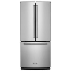 20 cu. Ft. 30-Inch Width Standard Depth French Door Refrigerator with Interior Dispense