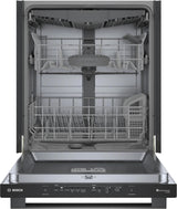 100 Premium Dishwasher 24" Black stainless steel