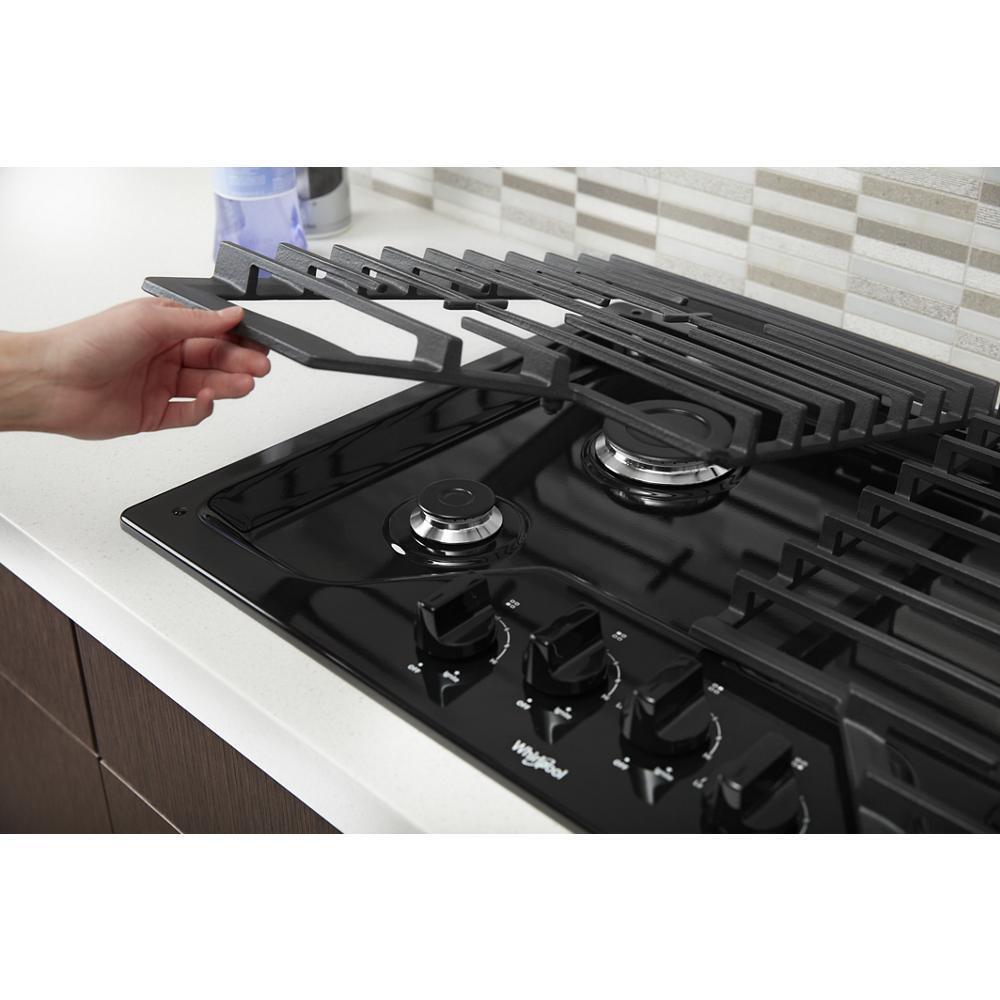 30-inch Gas Cooktop with EZ-2-Lift™ Hinged Cast-Iron Grates