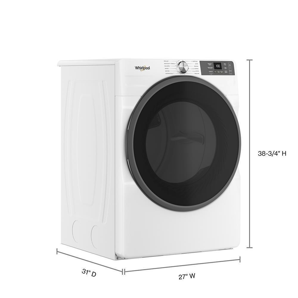 7.4 cu. ft. Smart Front Load ENERGY STAR® Electric Dryer with Wrinkle Shield™ Option