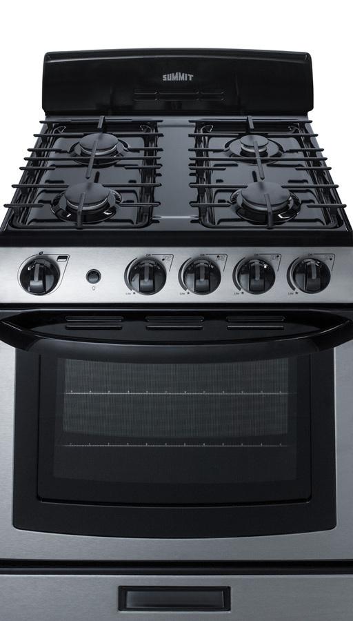 24" Wide Gas Range