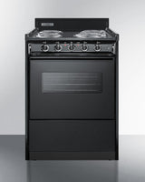 24" Wide Electric Coil Range